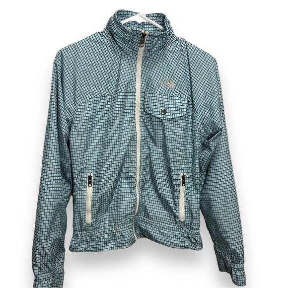 The North Face Penelope Plaid Windbreaker - Picture 1 of 4